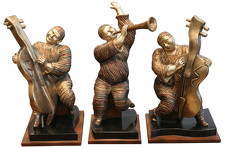 Cкульптурная композиция из трёх фигур ТРИО, арт. AM.ST.Acc.16, ARTMAX